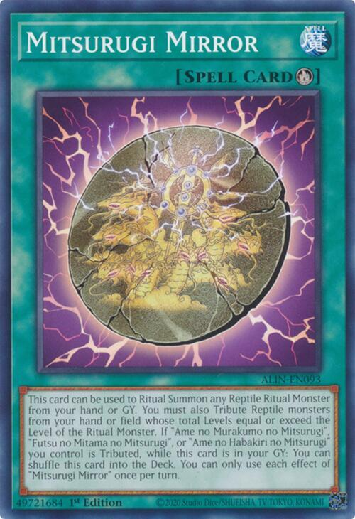 Mitsurugi Mirror - ALIN-EN093 - Common - 1st Edition